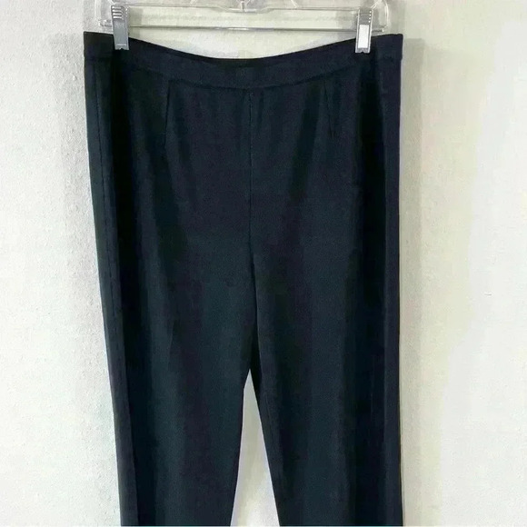 Ming Wang black pull on ankle pants - Picture 2 of 3